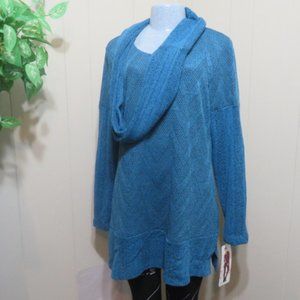 Luc Fontaine Trinity tunic with scarf